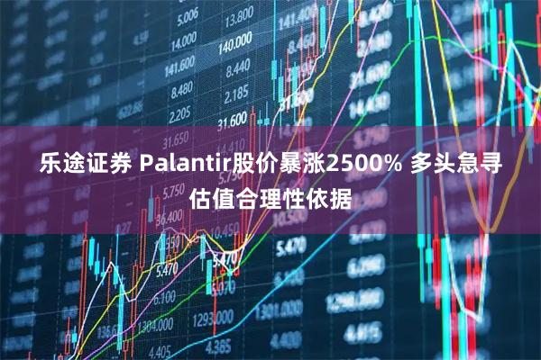 乐途证券 Palantir股价暴涨2500% 多头急寻估值合理性依据