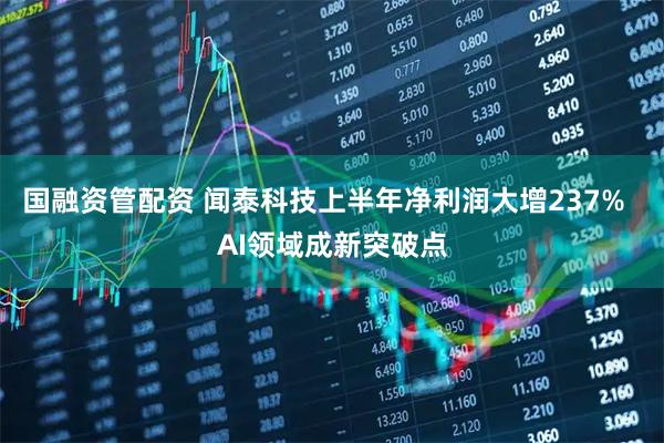 国融资管配资 闻泰科技上半年净利润大增237% AI领域成新突破点